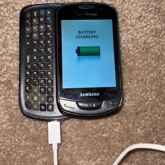 Samsung Brightside U380 Verizon Cell Phone Y2K Side Slide Keyboard w/Charger - Picture 13 of 13